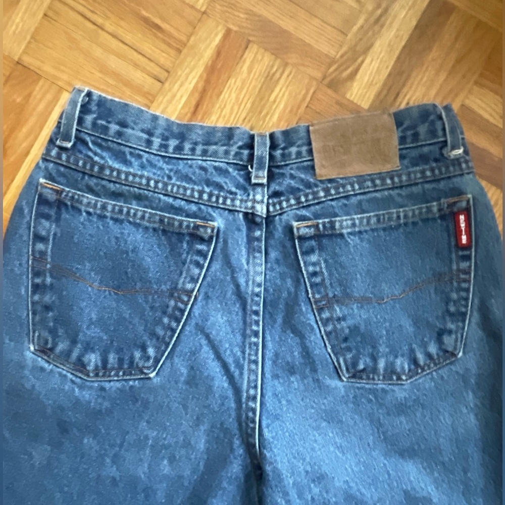 high rise mom jeans